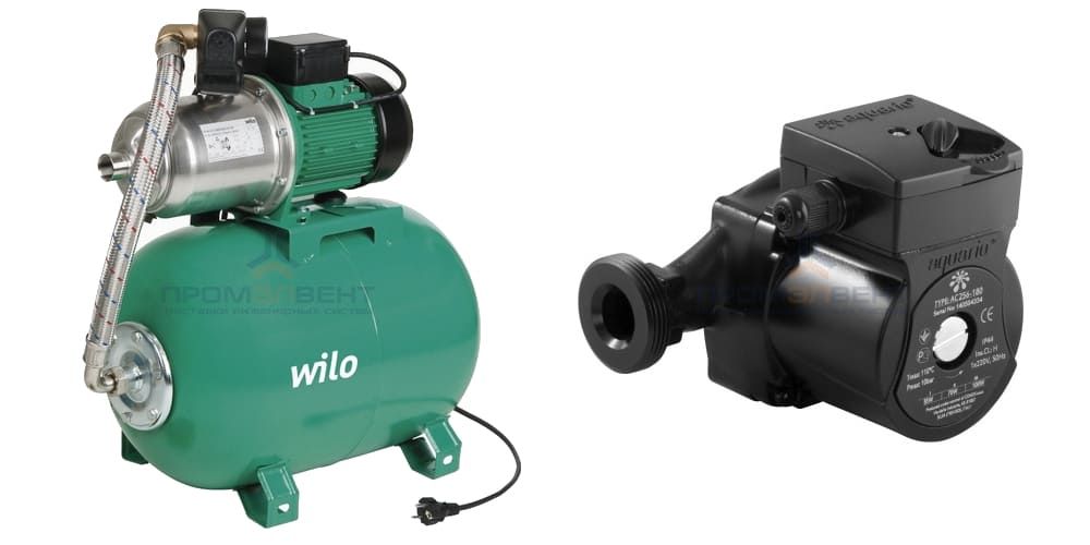 Насосная станция и циркуляционный насос