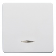 Клавиша широкая с подсветкой, белый