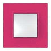 Рамка Unica Quadro 1 пост малина