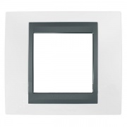 Рамка Unica Top 1 пост Нордик-Графит