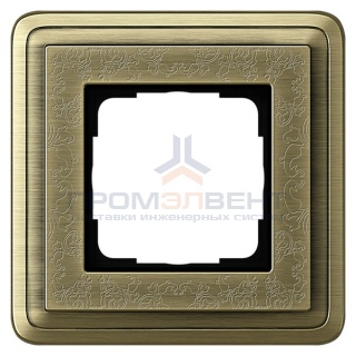 Рамка 1-ая Gira ClassiX Art Бронза/Бронза