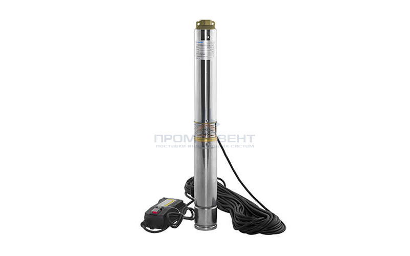 Насос скважинный Aquario ASP 1.8E-32-90 (однофазный, Hmax 44 м, Qmax 45 л/мин,кабель 30м)