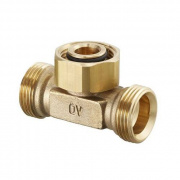 Тройник Oventrop - 3/4" (НР/НР, для присоединения вентиляTri-D)