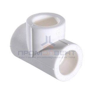 Тройник VALTEC VTp.731 - 32 (для полипропиленовых труб под пайку, цвет белый)
