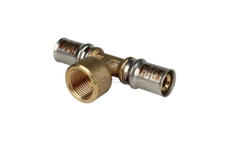 Тройник с переходом на внутреннюю резьбу STOUT - 20 x 3/4