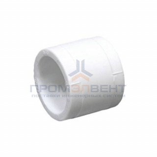 Муфта Fusitek - 32 (для полипропиленовых труб под пайку, цвет белый)