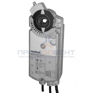 Электропривод Siemens GIB161.1E, 24В AC/DC, 0-10В, 35НМ, 150 сек