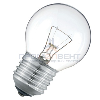 Лампа накаливания шарик Osram CLASSIC P CL 60W E27 прозрачная