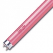 Люминесцентная лампа T8 Sylvania F 18W/PINK G13, 590 mm, розовая