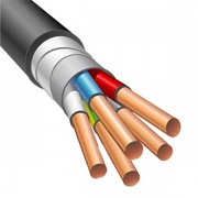 Кабель силовой бронированный ВБбШв 5х6 ГОСТ 31996 (Электрокабель НН)