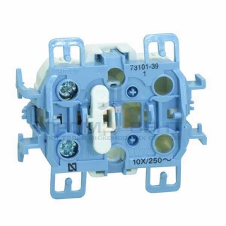 Одноклавишный выключатель 10А 250В, Simon 73 Loft