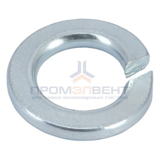 Шайба гроверная М12 пружинная оцинкованная DIN127