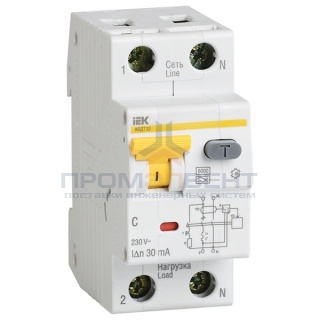 Дифференциальный автомат АВДТ 32 C40 30мА ИЭК