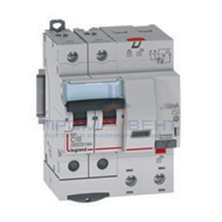 Дифавтомат Legrand DX3 АВДТ 2П C40А 300MA тип AC 4 модуля