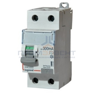 УЗО Legrand DX3 ВДТ 2П 63А 300мА тип AC