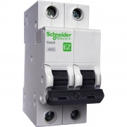 Автоматический выключатель Schneider Electric EASY 9 2П 16А С 4,5кА 230В (автомат)