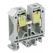 Клеммник IEK ЗНИ-35мм2  125А серый  (30шт. в упак.)