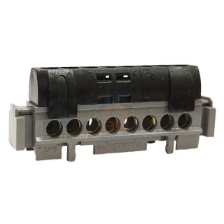 Клеммник Legrand черный 8х1.5-16мм2